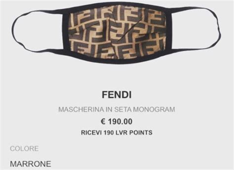 effetto instagram mascherina fendi|fendi italy.